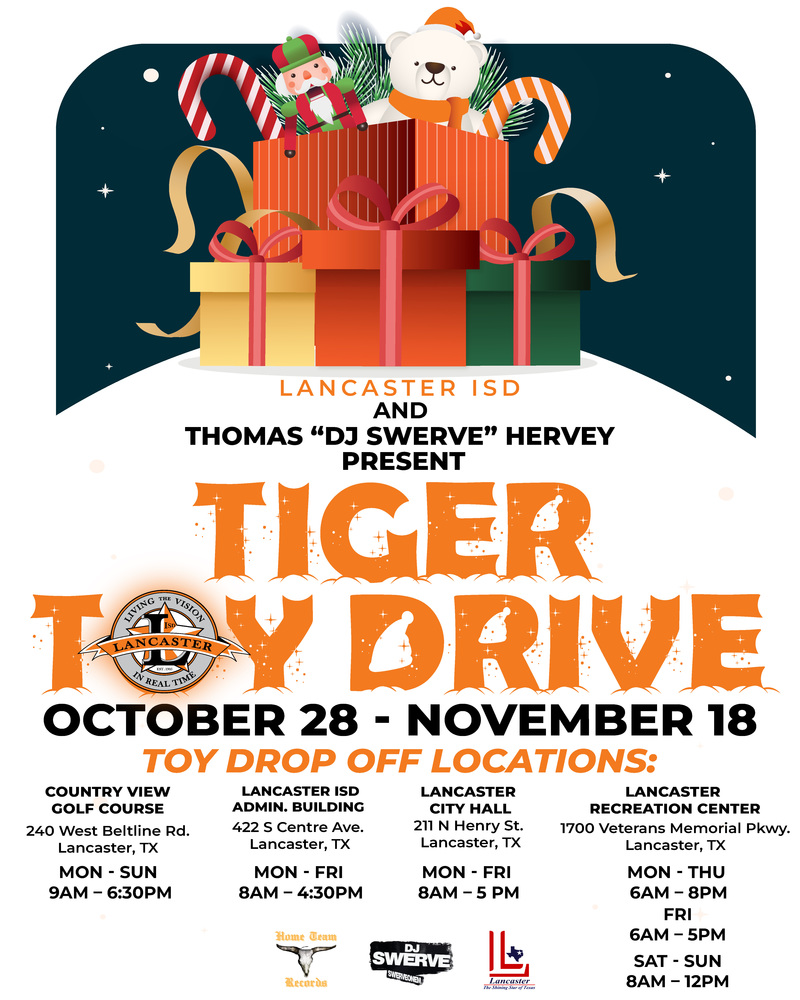 Tiger Toy Drive Flyer