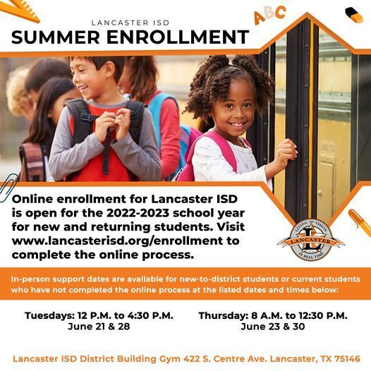 flyer for student registration