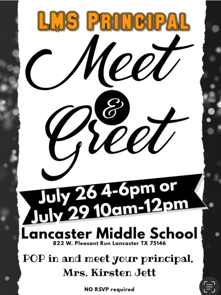 lms principal meet and greet flyer