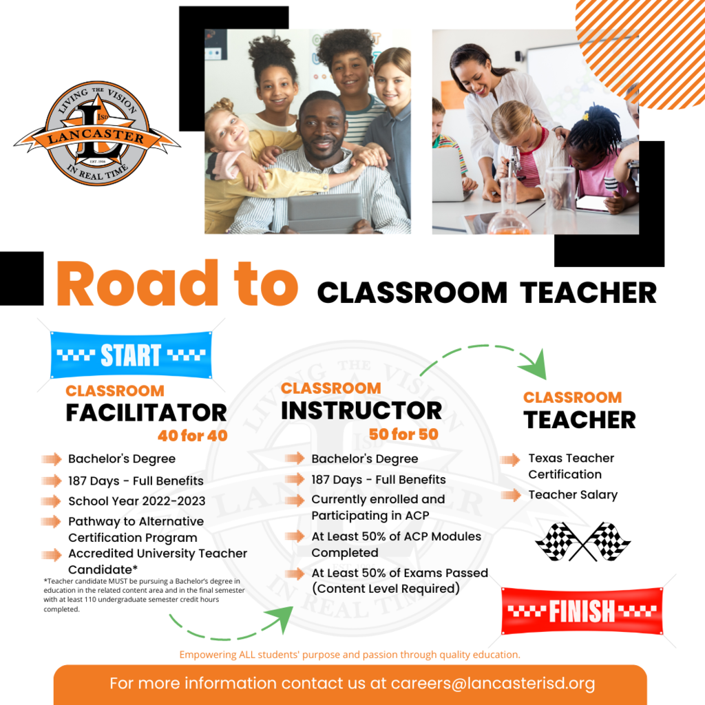 Road to Classroom Teacher Flyer