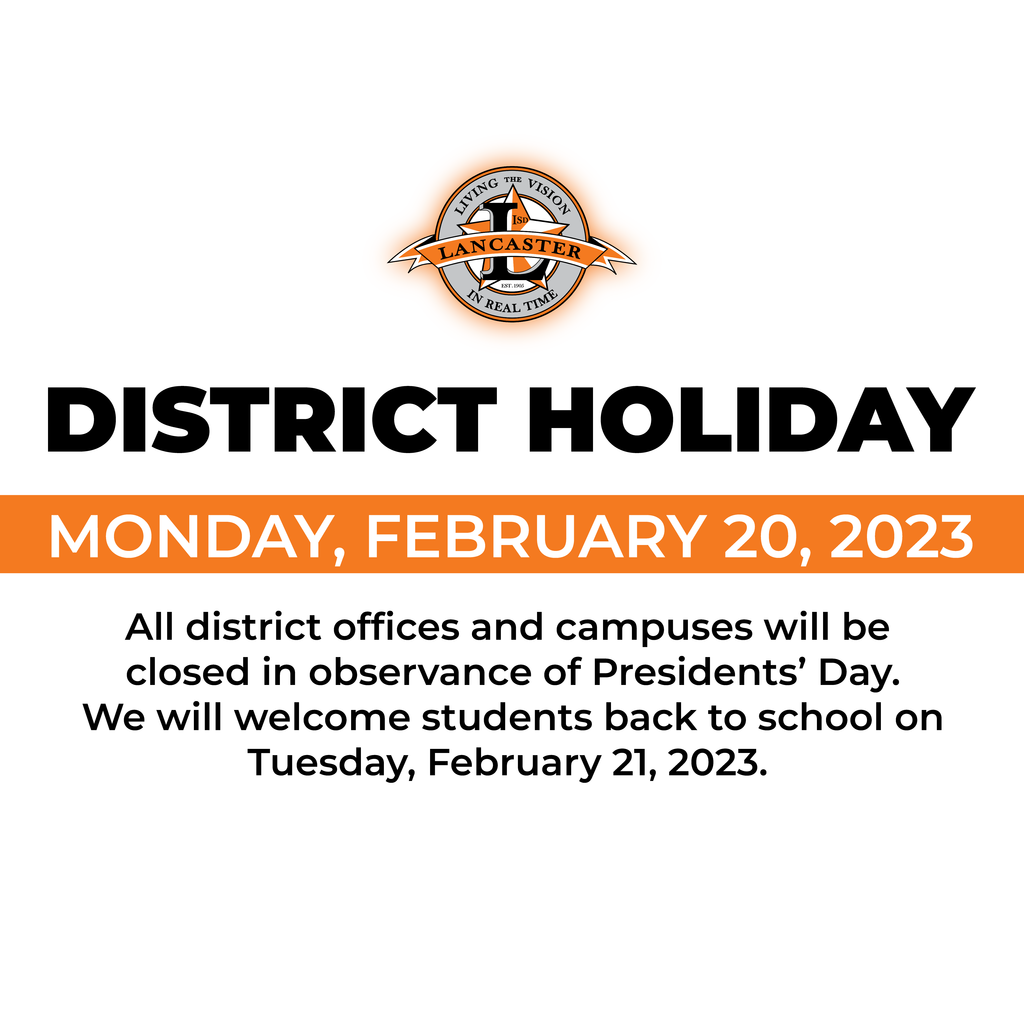 District Holiday Graphic